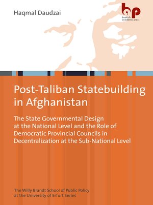 cover image of The State-Building Dilemma in Afghanistan